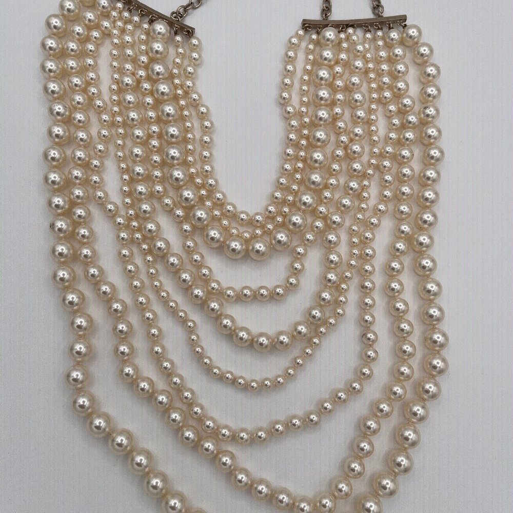 Chanel Layered Pearl Necklace - Large